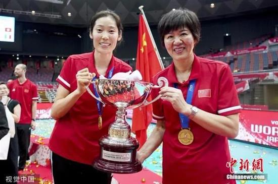 2019年女排世界杯，中国女排夺得冠军。